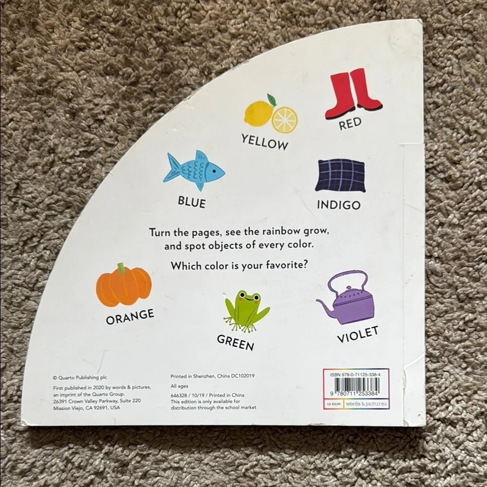 Rainbow Colors Kids Book